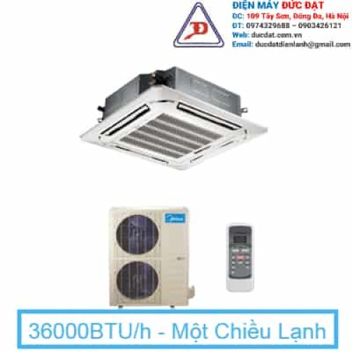 Điều hòa âm trần Midea 1 chiều 36.000BTU MCD-36CRN1-R Điều hòa âm trần Midea 1 chiều 36.000BTU MCD-36CRN1-R